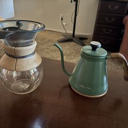 Pour Over Coffee Maker Set