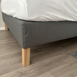 Ikea Full Bed Frame Dark Gray