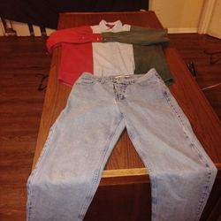 Tommy Hilfiger outfit shirt And bottoms 