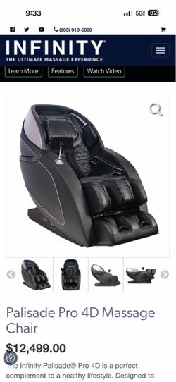 Infinity Palisade Pro 4D Massage Chair