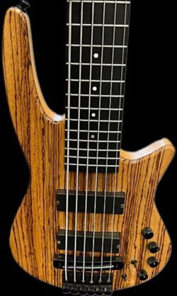 NS Design CR6 6-String Bass Zebrawood