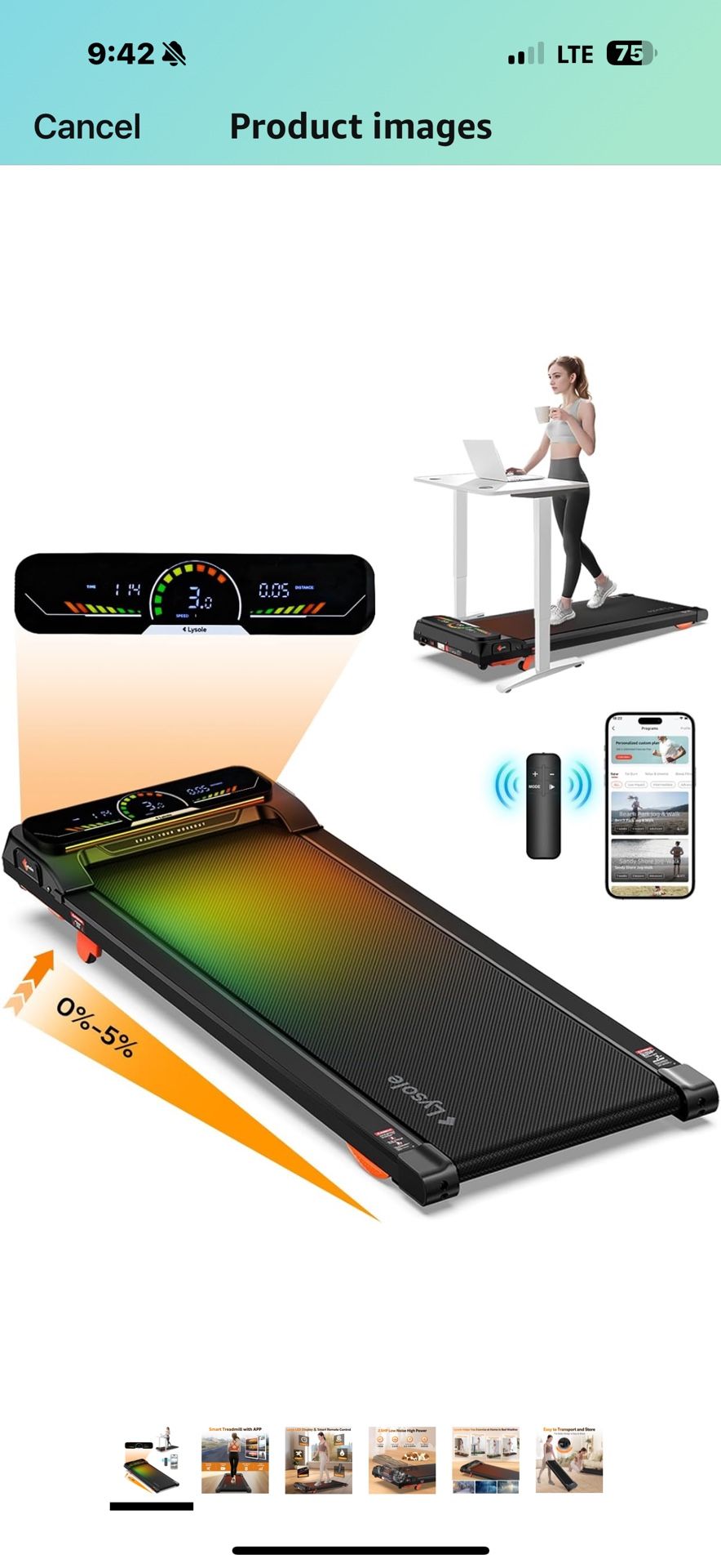 brand new in box! Walking Pad Treadmill with InclineTreadmills for Home and Office340 Lb Capacity4 in 1 Portable Under Desk Treadmill with APP and