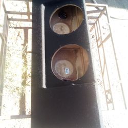 Dual 10-in Sub Box Subwoofer Enclosure Box
