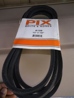 A158 belt for lawn mower .