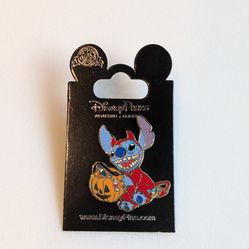 Halloween Stitch Disney Trading Pin Trick Or Treating