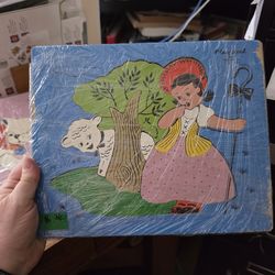 Vintage children's wood puzzles $6 ea