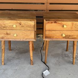 2 Midcentury Nightstands