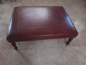 Leather table