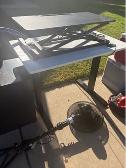 Electrical Office Desk and standing table
