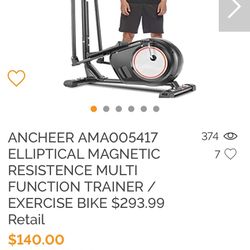 A cheer Elliptical Máquina !