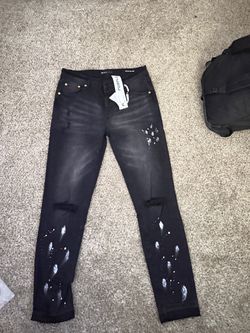 Purple jeans size 34