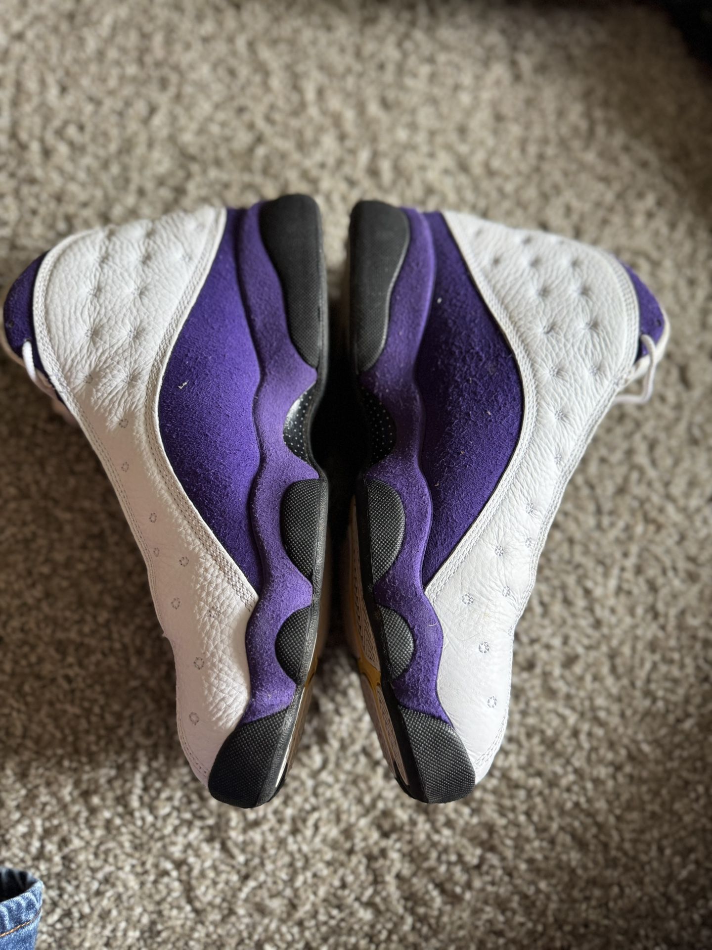 Jordan 13 Lakers Size 10