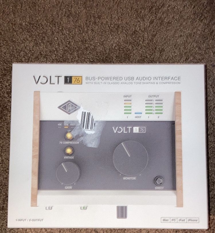 Universal Audio Volt 176 Interface Xlr