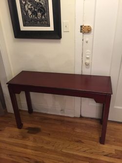 Pier One Imports Sofa/Entertainment Table