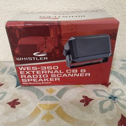 External Speaker Bracket Mounted Radio Scanner Whistler WES-350