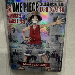 One Piece Collage Basketball Trading Card Luffy 2026
