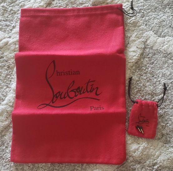 Christian Louboutin heel taps And Dust Bag