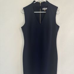Calvin Klein Navy Women Sleeveless Dress
