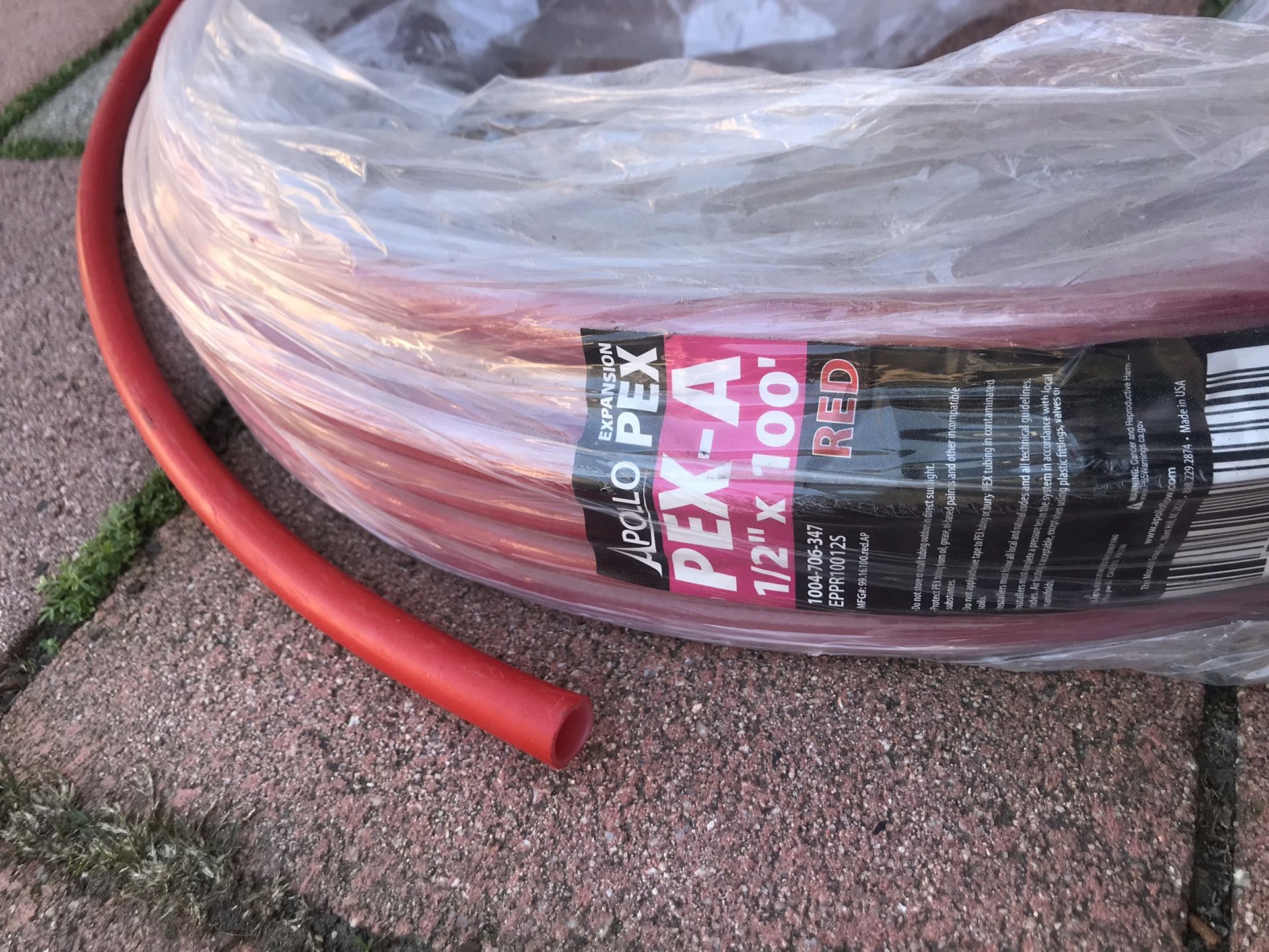 1/2 Hot Water Pressure Hose 50ft
