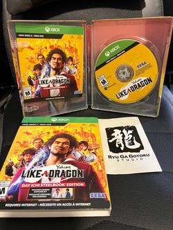 Yakuza: Like a Dragon Day Ichi Steelbook Edition Xbox