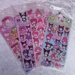 My Melody Sticker Sheet $2 Each