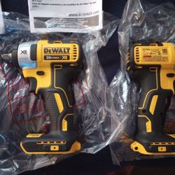 DeWalt XR Brushless 3/8 Impact Wrenches $125 Each