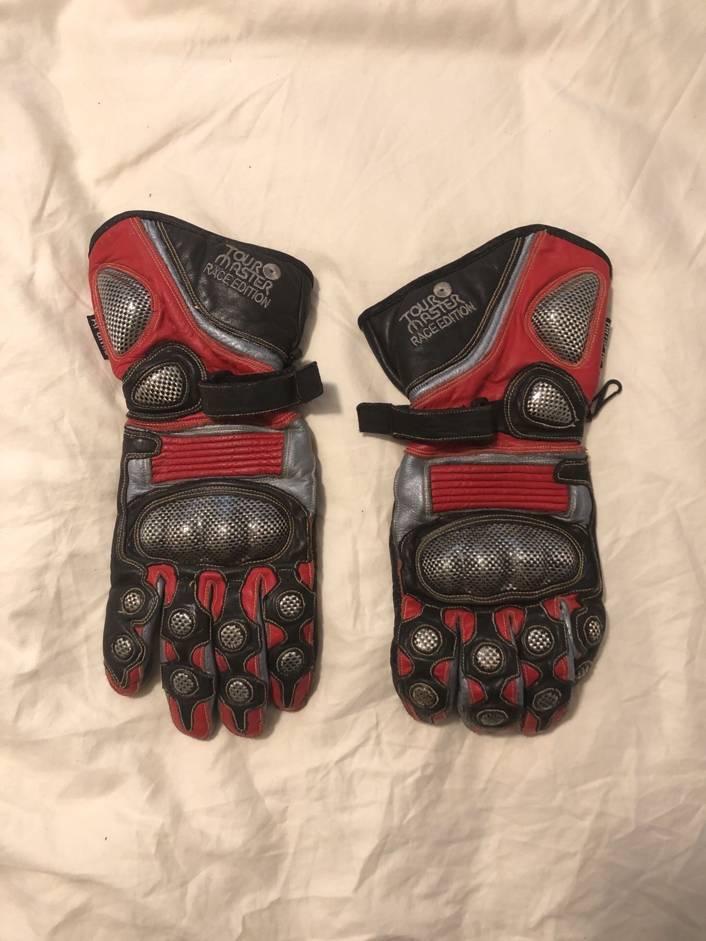 Tour master racing gloves large