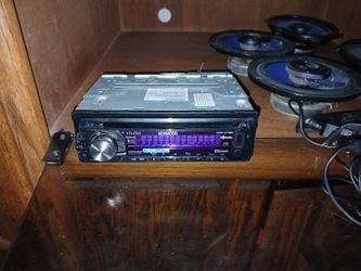 Kenwood Cd Player With Blue Tooth And HD Plus 2 Alpine 5x7 And Two  Alpine  6.5 Inch