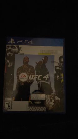 UFC 4 For PlayStation 4