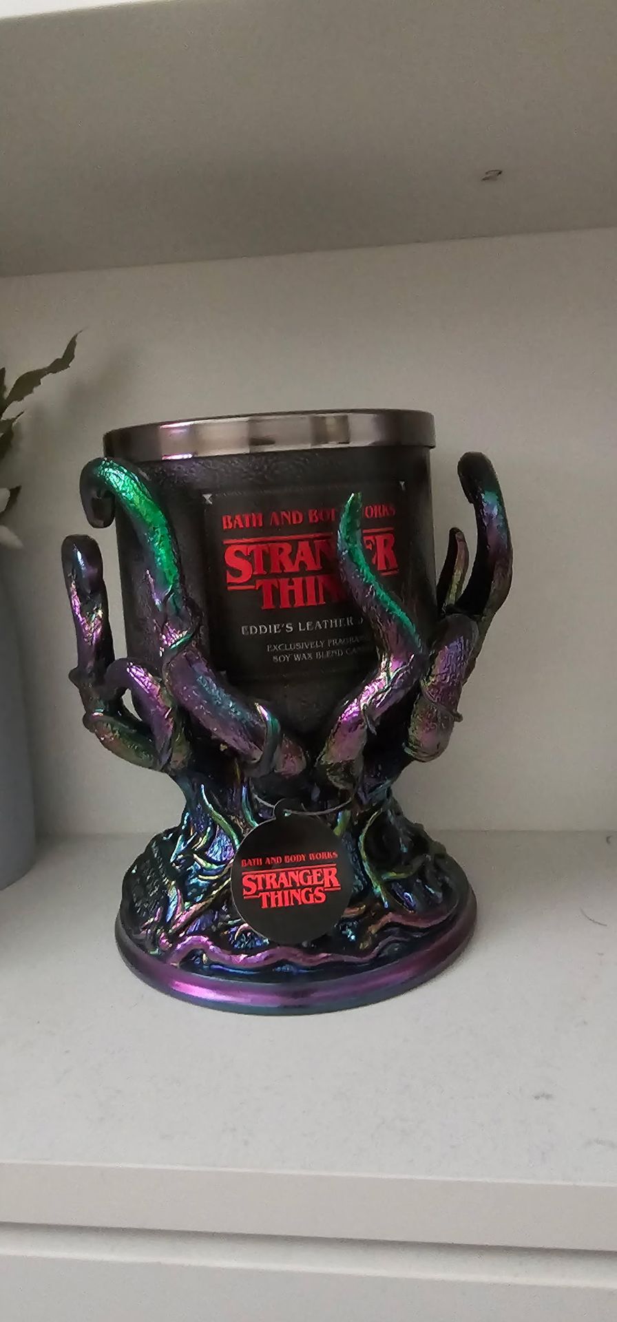 Candle and candle holder