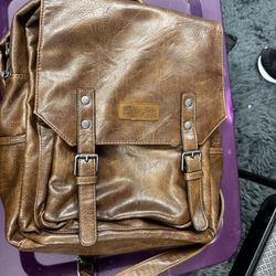 Wrangler Vegan Leather Backpack
