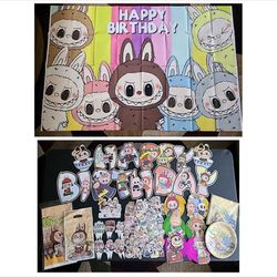 Labubu Birthday Decor 