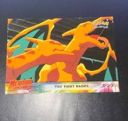 The Fight Rages Mewtwo Strikes back Charizard Art Rare 1999 nonHolofoil Rare #35