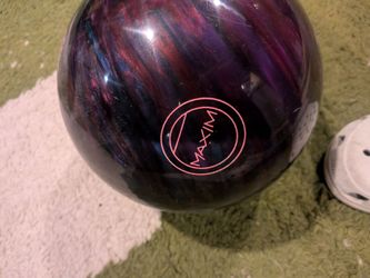 Vintage Ebonite Maxim Bowling Ball – New/Undrilled – Original Box