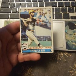 John Milner Baseball Card