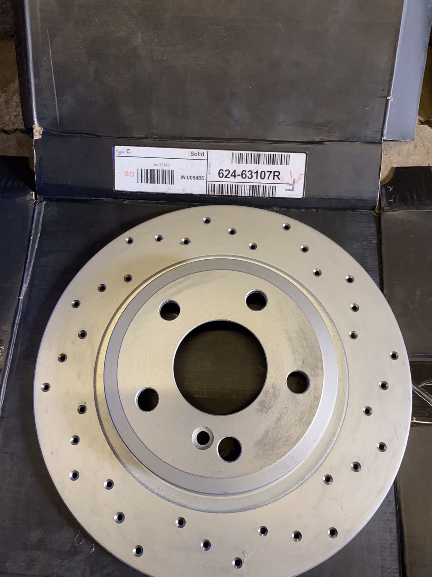 2014 Mercedes CLA 250 Brake Rotor’s