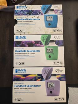 Marine Hanna Checkers - Alkalinity, Phosphate, Nitrate