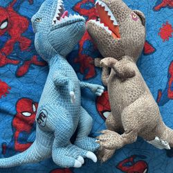 Dino Stuffed Animals (2)
