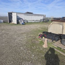 Sea train containers all wired for lights