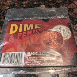 Dime And Penny Magic Trick