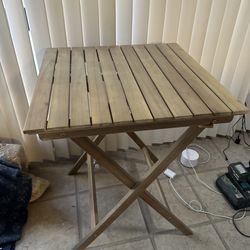 Small table with 2 chairs