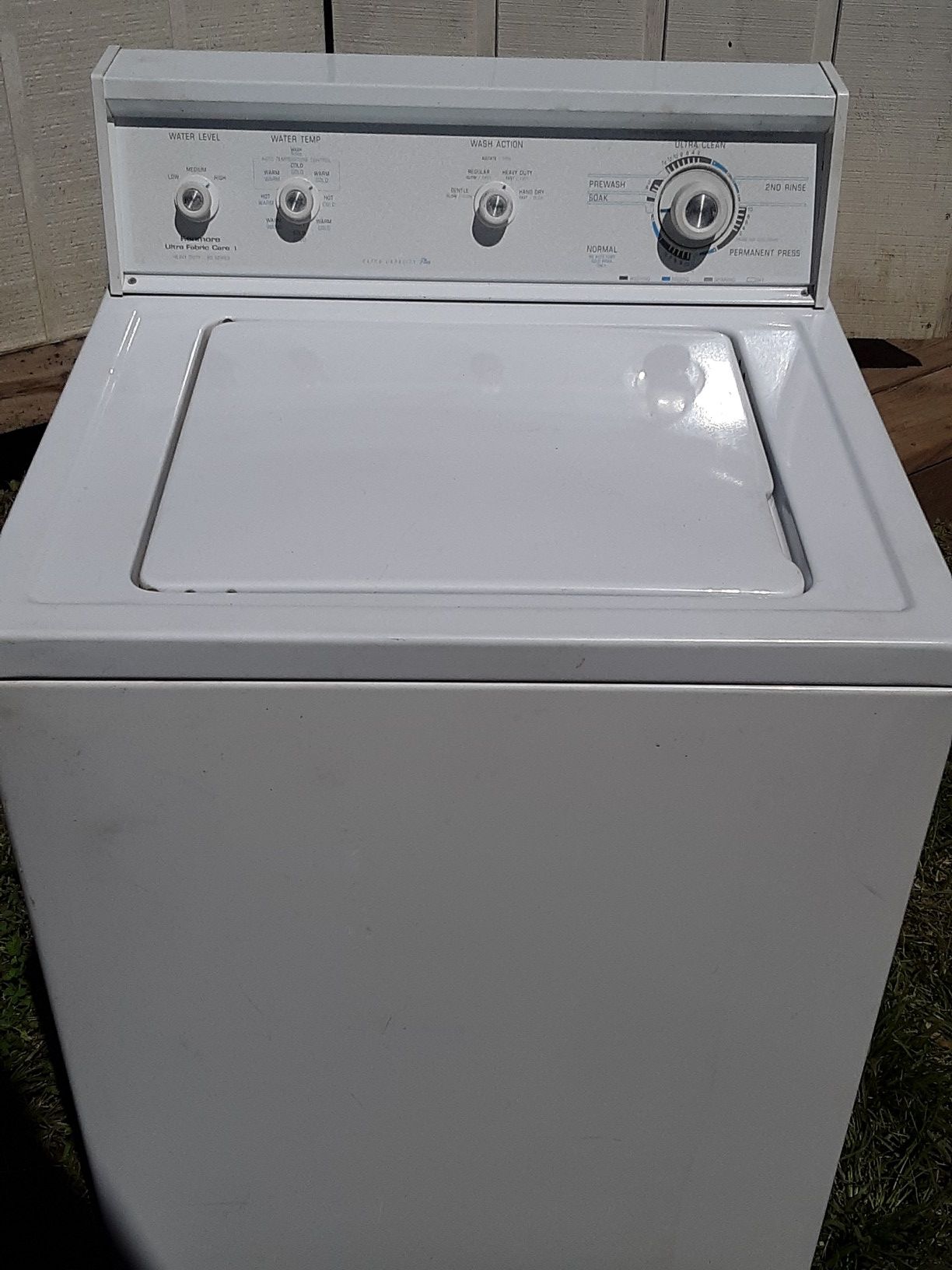 Kenmoore washer