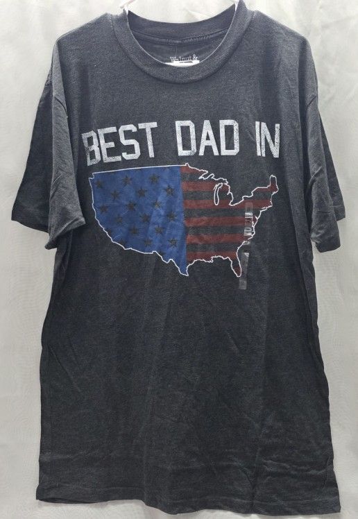 Walnut +39th Mens T Shirt LT Big And Tall Charcoal Armpit To Armpit 22 Length 33