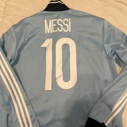 Vintage Leo Messi Warm Up Kit 2015 Olympic Top