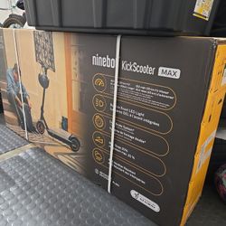 NINEBOT KICKSCOOTER MAX