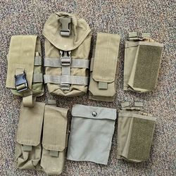 Molle pouches