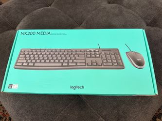 Logitech MK200 Media Keyboard and Mouse