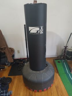 Golden Tiger Boxing Bag