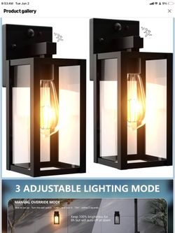 Outdoor wall lights