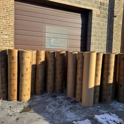 Free Heavy Duty Cardboard Cylinders/tubes 12” Diameter 5’ Long 